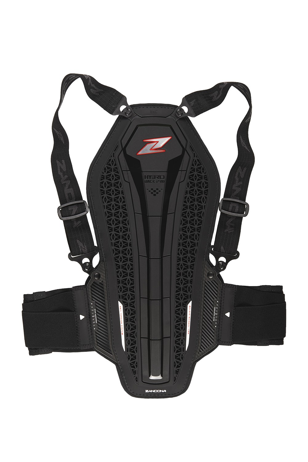 Espaldera Alpinestars Nucleon Kr-Cell Smoke Negro Rojo, 6504018-13