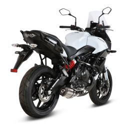 Escape completo aprovado Mivv SUONO em aço inoxidável para KAWASAKI VERSYS 650 15-20