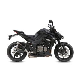 Escape aprovado Mivv GP em aço inoxidável pintado de preto para KAWASAKI Z 1000 / R 14-20