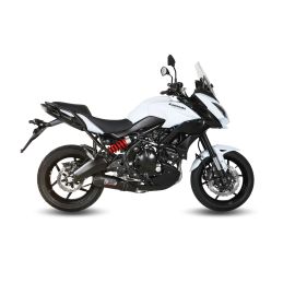 Escape completo aprovado Mivv OVAL em carbono para KAWASAKI VERSYS 650 15-20