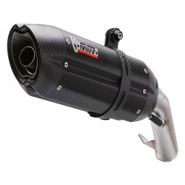 Escape aprovado Mivv SUONO em aço inoxidável pintado de preto para DUCATI HYPERMOTARD 1100 07-12