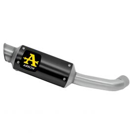 Escape Arrow GP2 homologado en acero inox. negro para KTM Duke 125 / 390 17-19