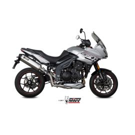 Escape aprovado Mivv SPEED EDGE em aço inoxidável para TRIUMPH TIGER SPORT 1050 17-20 | TIGER 1050 17-20