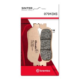 Pastilhas de travão Brembo sinterizadas 07043XS