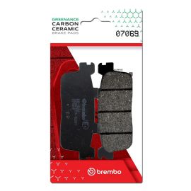 Pastilhas de travão Brembo orgânicas 07069