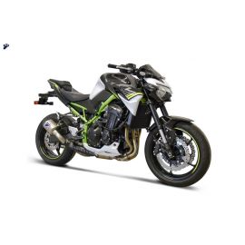 Escape no homologado Termignoni Relevance D70 en titanio para KAWASAKI Z900 20-21