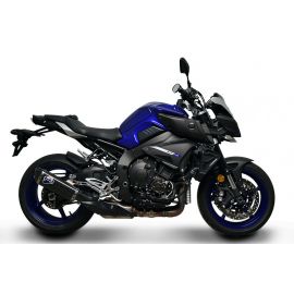 Escape homologado Termignoni Force en fibra de carbono para YAMAHA MT10 16-18