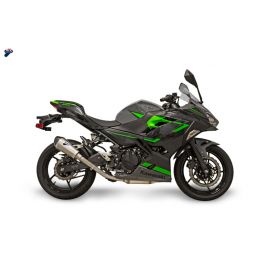 Escape no homologado Termignoni Relevance Conical en titanio para KAWASAKI NINJA Z400 19-20