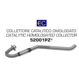 Colectores Arrow homologados en acero inox. para UM DRS EX 125 18-19, Aprilia RX-SX 125 18-19, Malaguti XTM-XSM 125 19