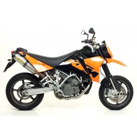 Escape Arrow Race-Tech homologado en titanio para KTM 950 SUPERMOTO 06-09 | 990 SUPERMOTO 08-13