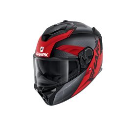 Casco Integral Shark SPARTAN GT ELGEN Mat DD ring Black Anthracite Red