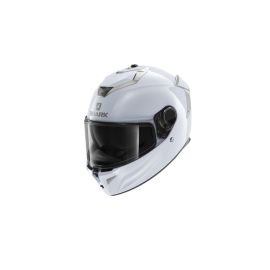 Casco Integral Shark SPARTAN GT BLANK DD ring White Silver Glossy