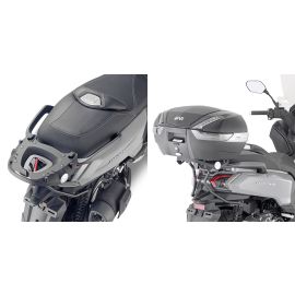 Suporte traseiro Givi para Monokey/Monolock para SYM MAXSYM 400 21-24