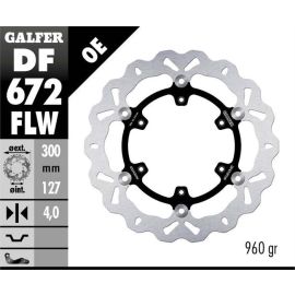 Disco de travão flutuante Galfer Wave FLW DF672FLW