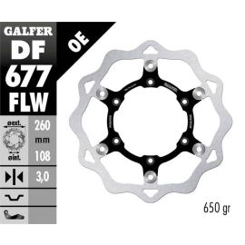 Disco de travão flutuante Galfer Wave FLW DF677FLW