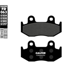 Pastilhas de travão Galfer semi-sinterizadas FD063G1050