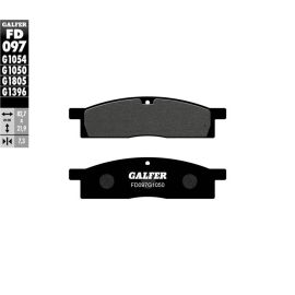 Pastilhas de travão Galfer semi-sinterizadas FD097G1050