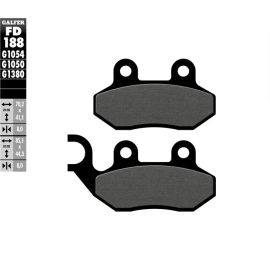 Pastilhas de travão Galfer semi-sinterizadas FD188G1050