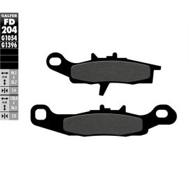 Pastilhas de travão Galfer semi-sinterizadas FD204G1054