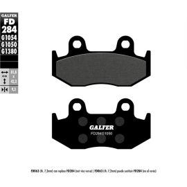 Pastilhas de travão Galfer semi-sinterizadas FD284G1050