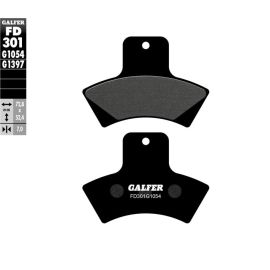 Pastilhas de travão Galfer semi-sinterizadas FD301G1054