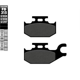 Pastilhas de travão Galfer semi-sinterizadas FD315G1050