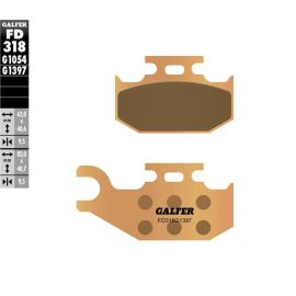 Pastilhas de travão Galfer sinterizadas FD318G1397