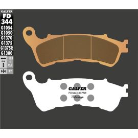 Pastilhas de travão Galfer sinterizadas FD344G1375R