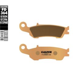 Pastilhas de travão Galfer sinterizadas FD364G1396