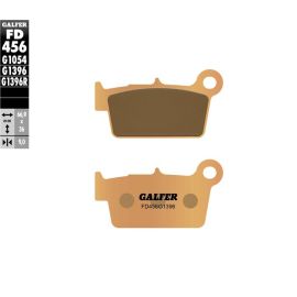 Pastilhas de travão Galfer sinterizadas FD456G1396