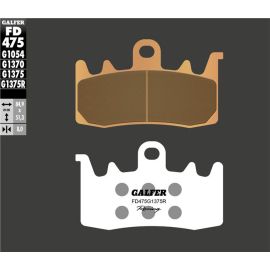 Pastilhas de travão Galfer sinterizadas FD475G1375R