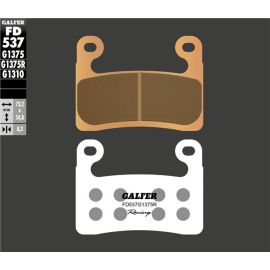 Pastilhas de travão Galfer sinterizadas FD537G1375R