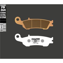 Pastilhas de travão Galfer sinterizadas FD364G1396R