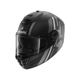 Casco Integral Shark SPARTAN RS CARBON SHAWN Mat Carbon Silver Anthracite