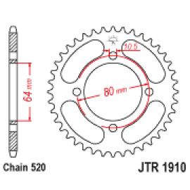 Coroa de aço JT Sprockets JTR1910