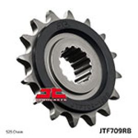 Rodas dentadas com borracha JT Sprockets de aço JTF709RB