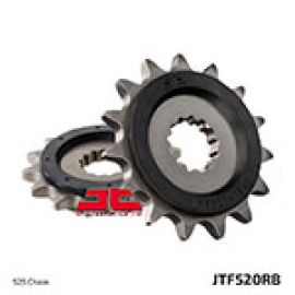 Rodas dentadas com borracha JT Sprockets de aço JTF520RB