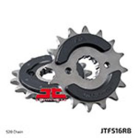 Rodas dentadas com borracha JT Sprockets de aço JTF516RB