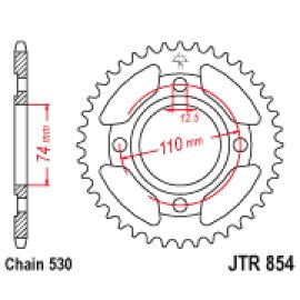 Coroa de aço JT Sprockets JTR854