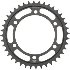 Coroa de aço JT Sprockets JTR499ZBK na preto