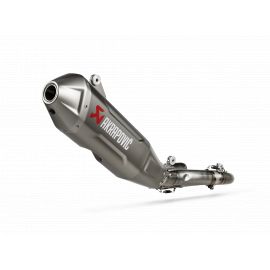 Escape completo Akrapovic Evolution não homologado em titânio para YAMAHA WR 250 F 2024 | YZ 250F 2024