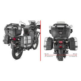 Suporte lateral Givi Monokey / Retro Fit para KAWASAKI KLR 650 23-24