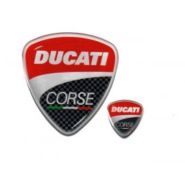 Adhesivo silicona 3D Ducati (2 Unidades)