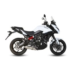 Escape completo aprovado Mivv OVAL em aço inoxidável para KAWASAKI VERSYS 650 15-20