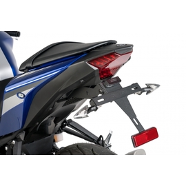 Portamatrículas Puig Standard 7799 para moto YAMAHA YZF R3 15-24 | MT 03 (321 CC) 16-21 | MT 03 (660 CC) 16-24