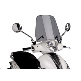 Cúpula Puig Urban ahumado o transparente 8469 para moto PIAGGIO LIBERTY 50 / S 01-03 | LIBERTY 125 / S 11-24 | LIBERTY 150 15-22